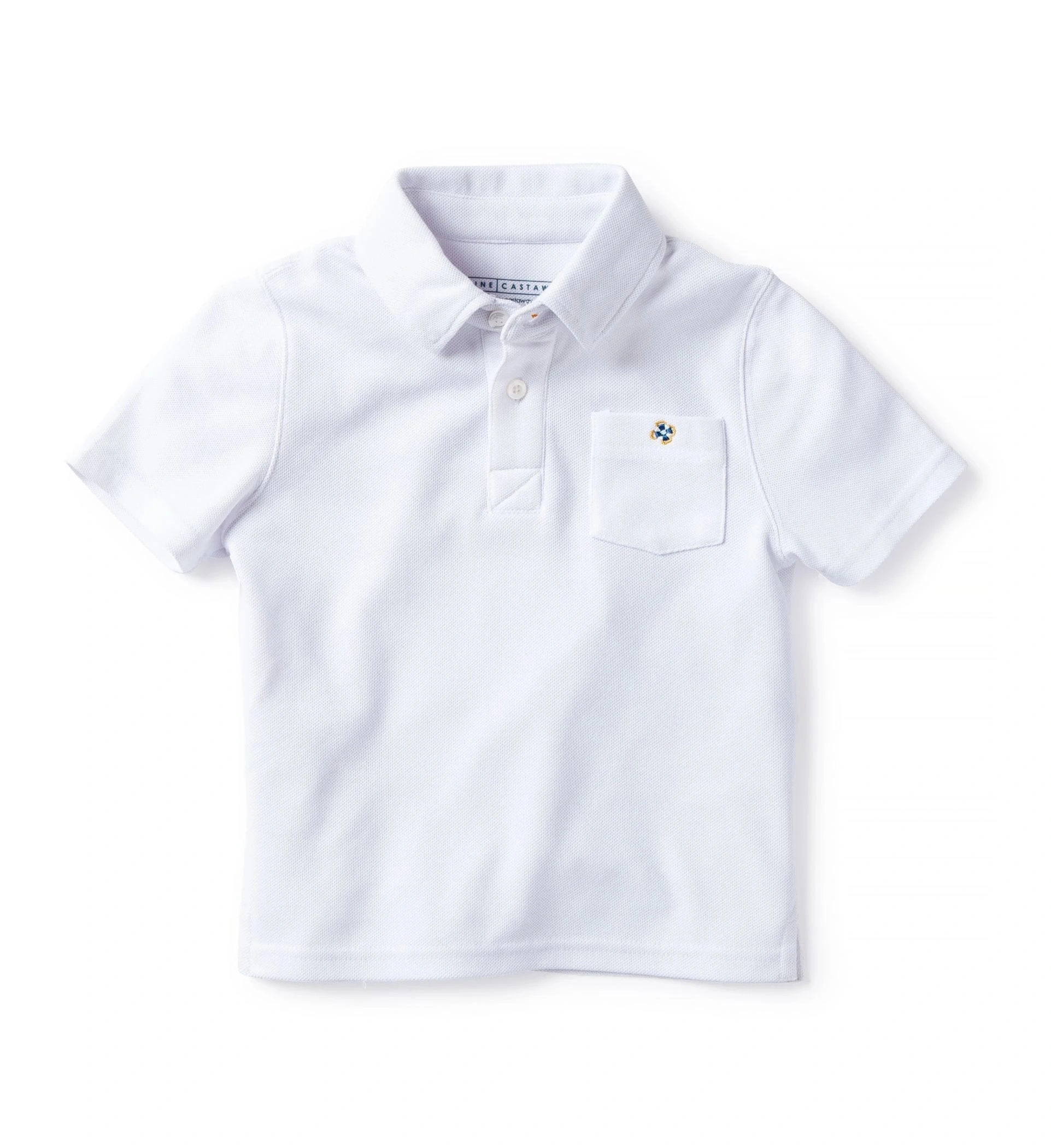 Hvid Poloshirt til Drenge: Stilrent Klassiker, Perfekt til Sommerens Eventyr!